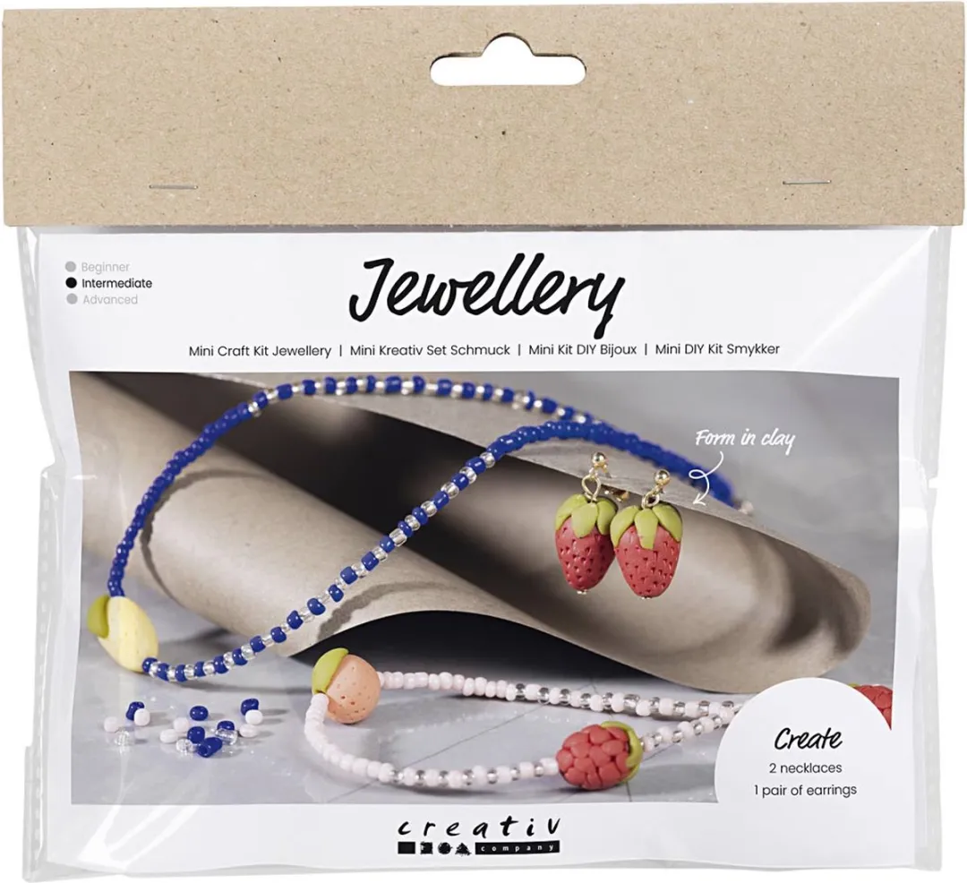 Creativ Company Mini Hobbyset Sieraden Fruit Klei
