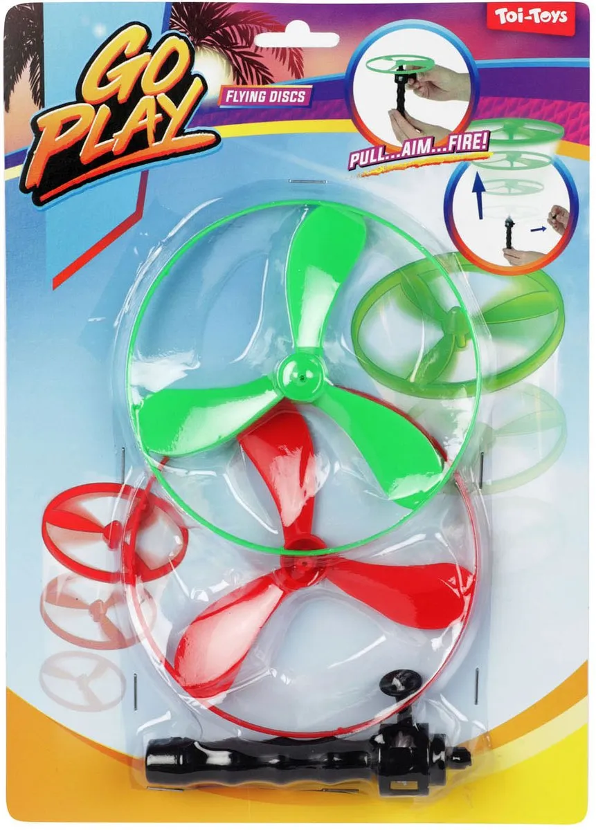 Toi-Toys AIR Afschiet Discs 2 Stuks - Groen