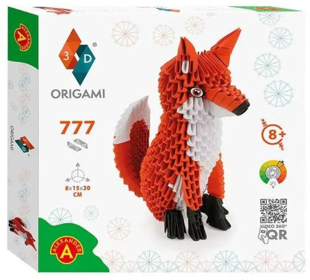 Alexander Toys Origami 3D Vos 777 Stuks - Multicolor