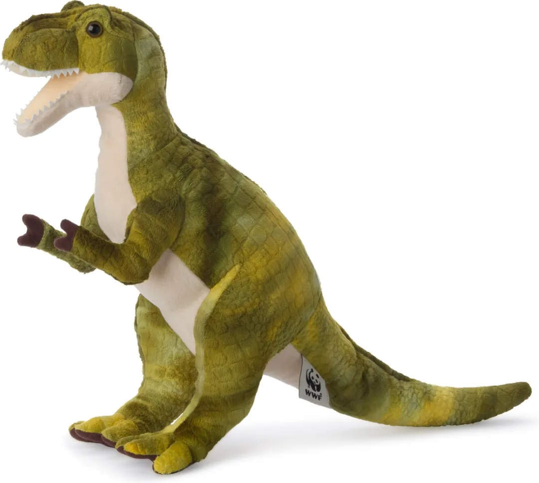 Bon Ton Toys WWF T-rex Knuffel 47cm - Groen
