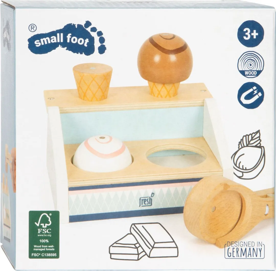 Small Foot Houten IJskraam Fresh - 6-delig Multicolor