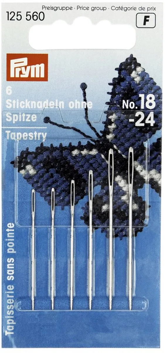 Prym Borduurnaalden No. 18-24 - 6 Stuks