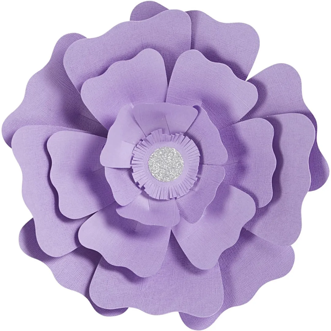 Colortime Bloemen Paars - 2 Stuks