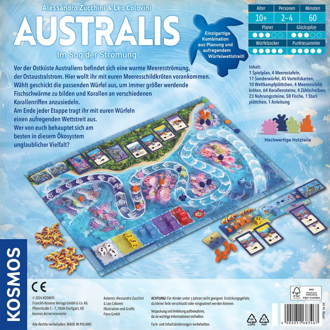 Kosmos Australis Bordspel - 2-4 Spelers