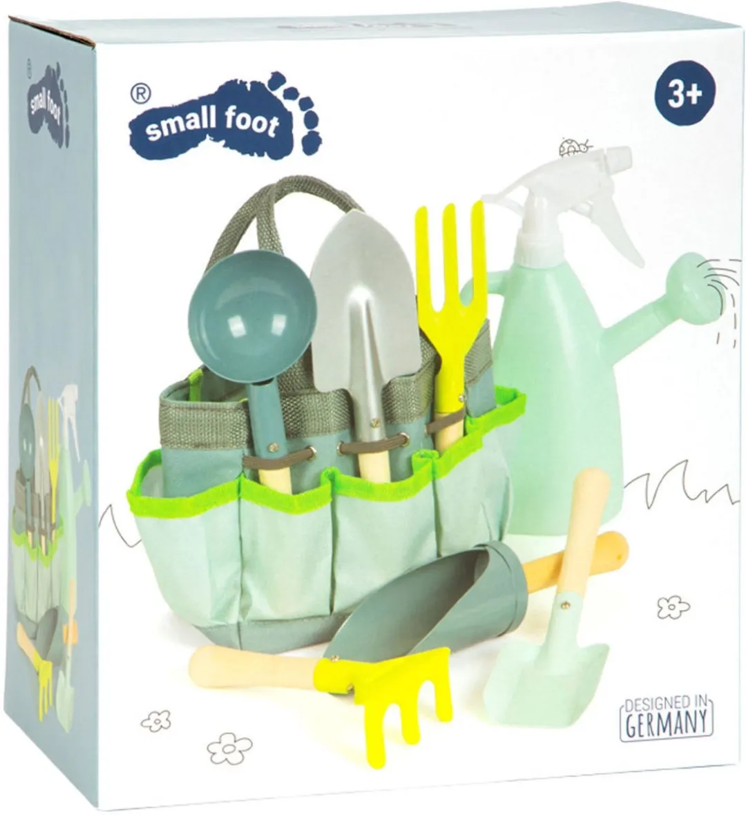 Small Foot Tuingereedschapset 8-delig - Print