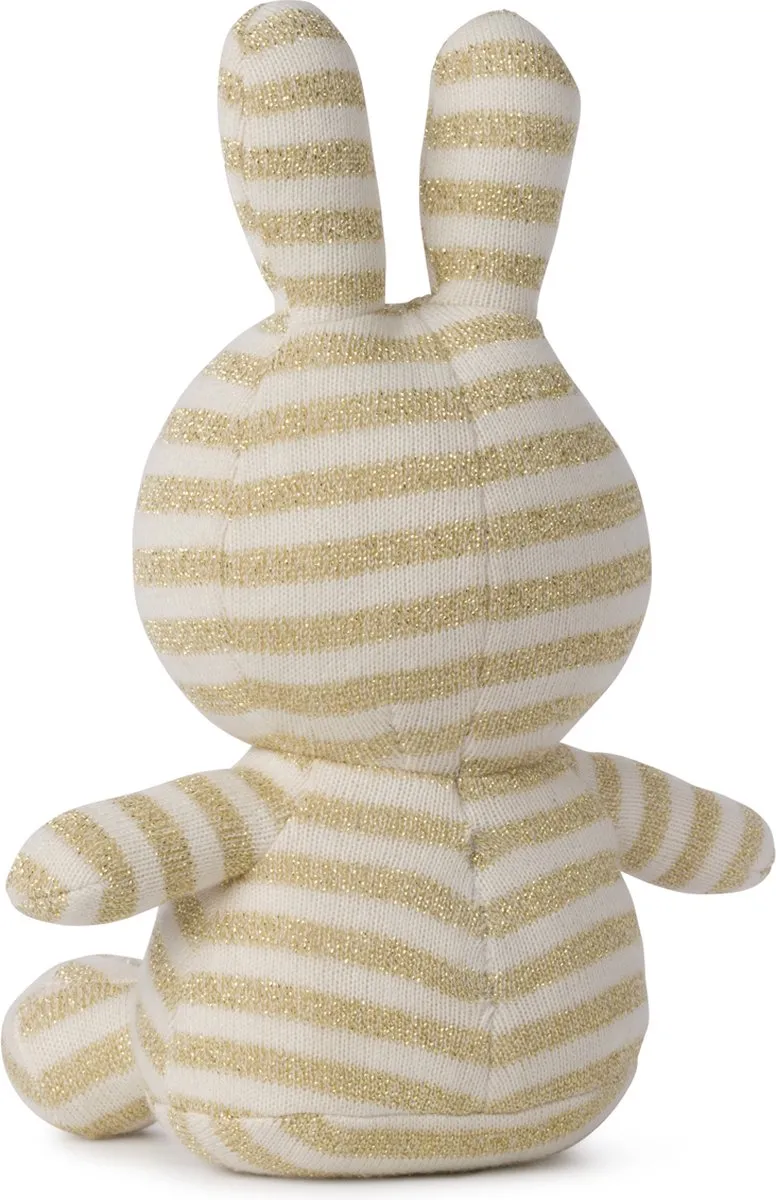 Bon Ton Toys Nijntje Organic 23cm Stripe Cream Knuffel 24182402