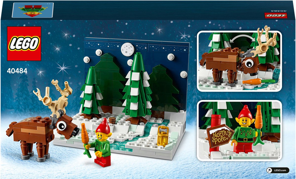 Lego Limited Edition Voortuin van de Kerstman 40484
