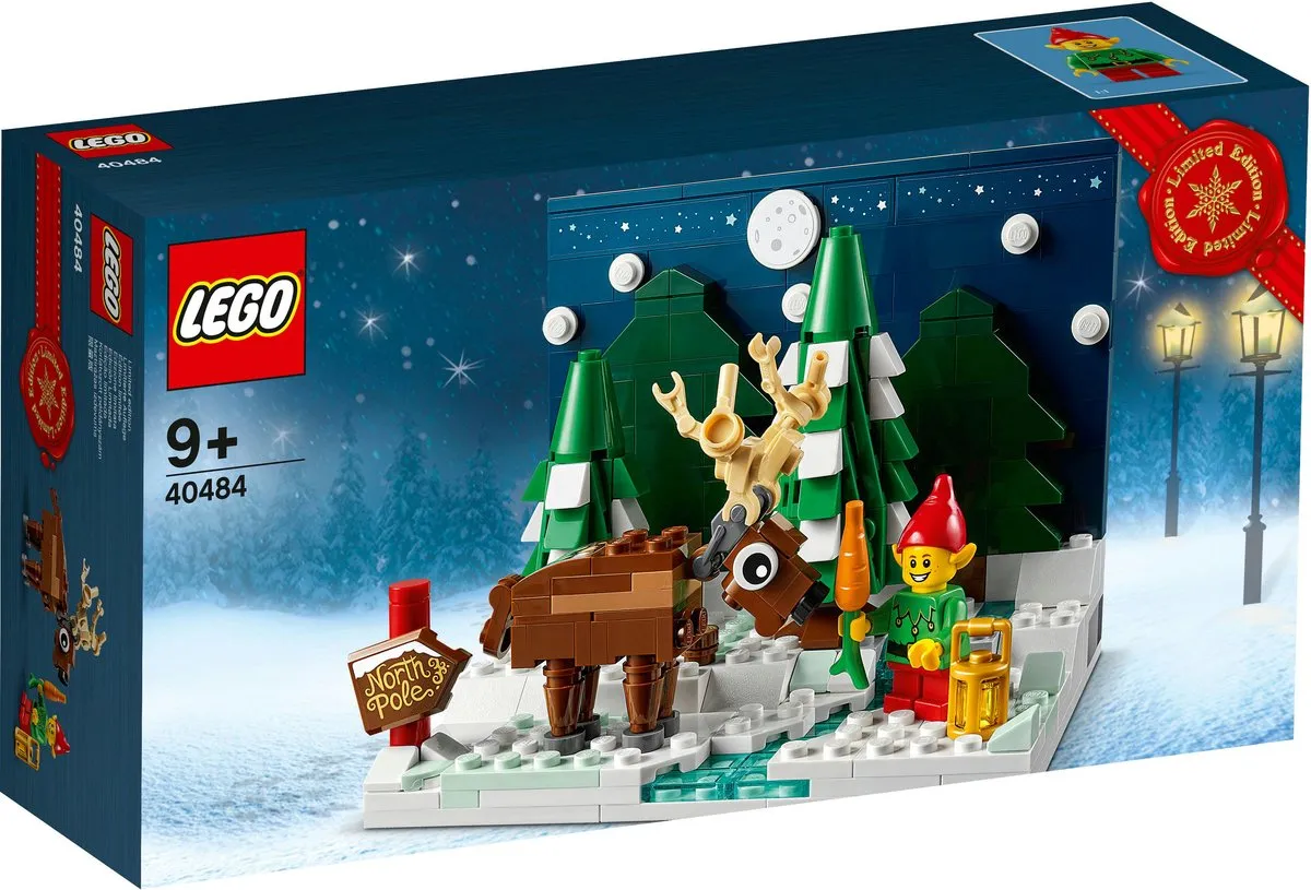 LEGO Limited Edition Voortuin van de Kerstman 40484 - Kerstset
