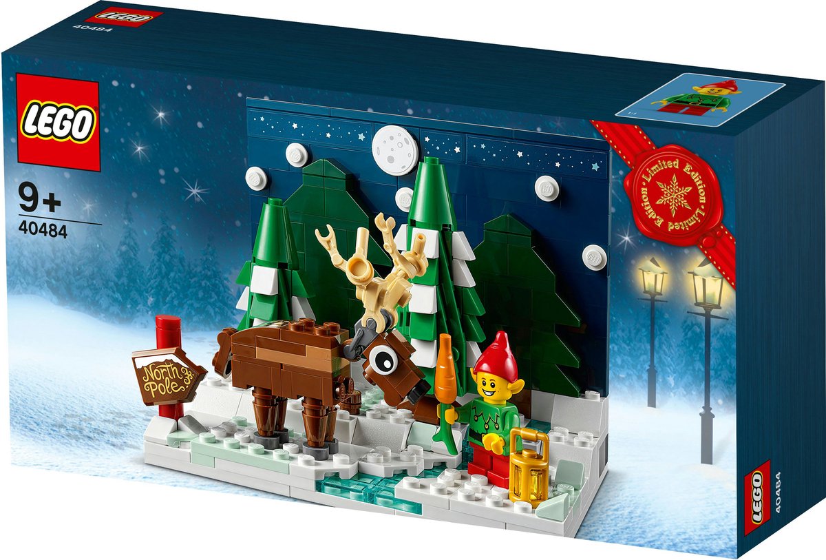 Lego Limited Edition Voortuin van de Kerstman 40484