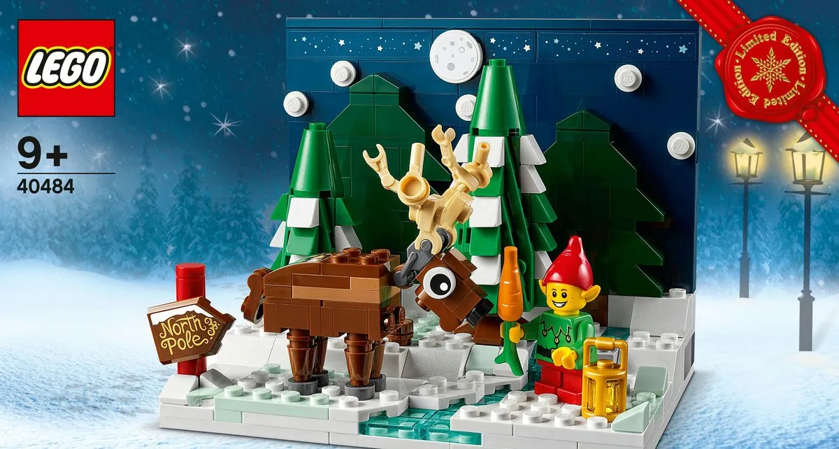 LEGO Limited Edition Voortuin van de Kerstman 40484 - Kerstset - afbeelding 6 van 6