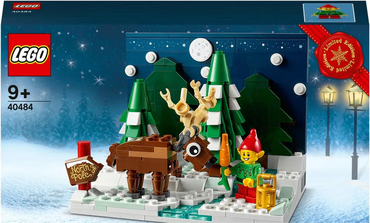 LEGO Limited Edition Voortuin van de Kerstman 40484