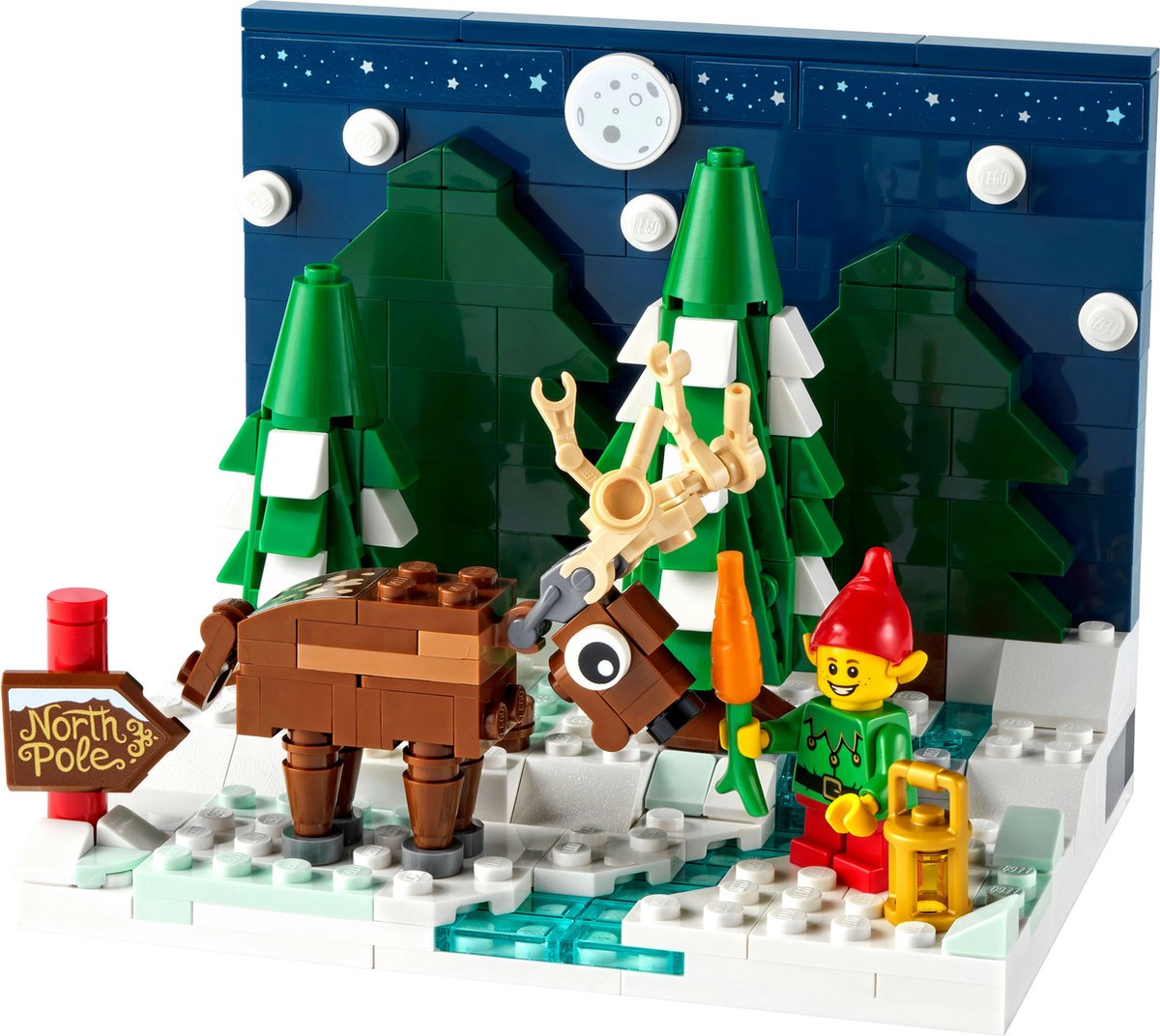 Lego Limited Edition Voortuin van de Kerstman 40484