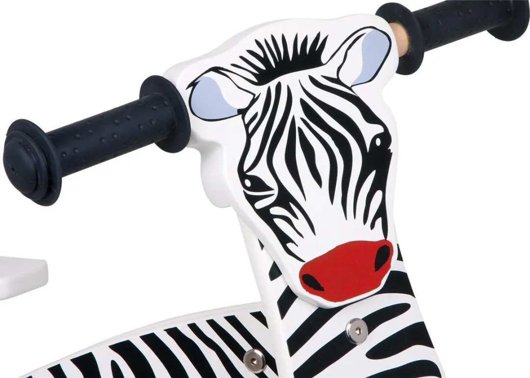 Base Toys Loopfiets Zebra Hout