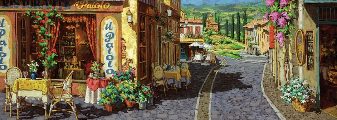KS Games Ristorante Il Paiolo Puzzel 1000 Stuks - Multicolor
