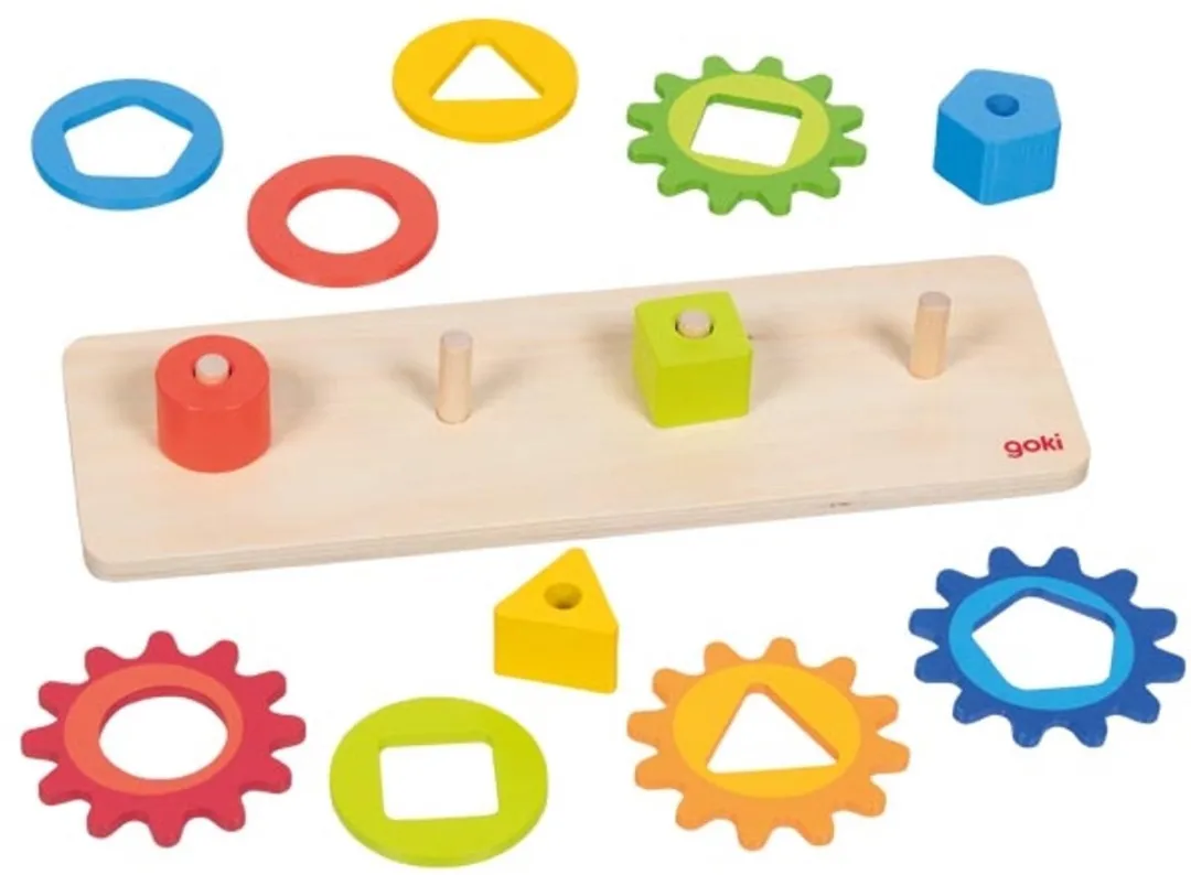 Goki GK58295 Houten Sorteerspel - Multicolor - afbeelding 2 van 3