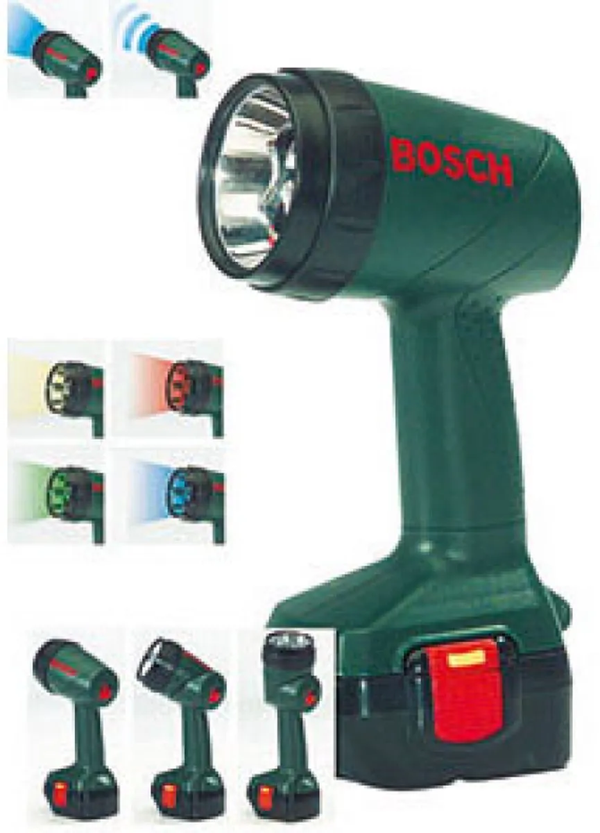 Klein Toys Bosch Mini Speelgoedlamp - Groen - 4 Kleuren
