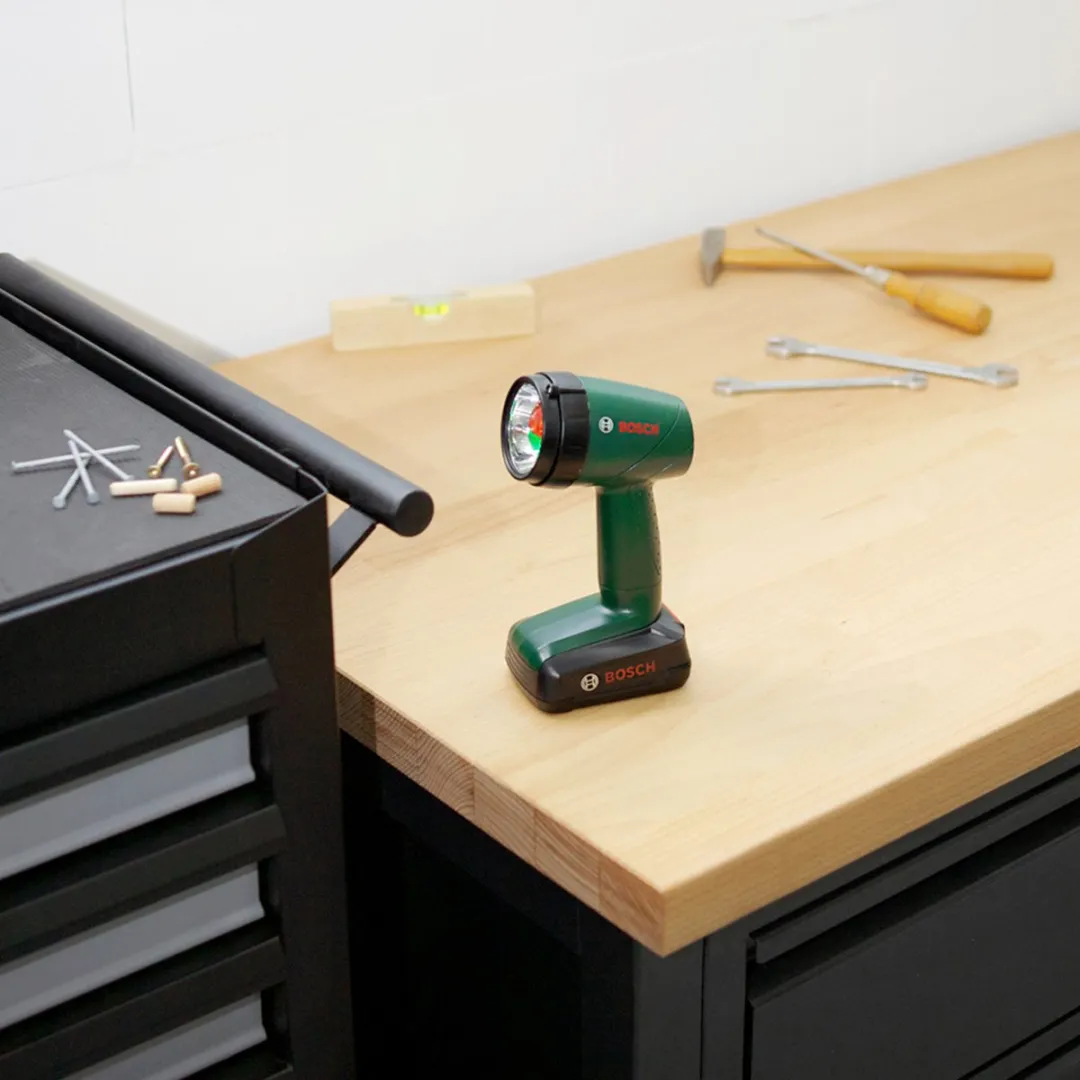Klein Toys Bosch Mini Speelgoedlamp - Groen - 4 Kleuren