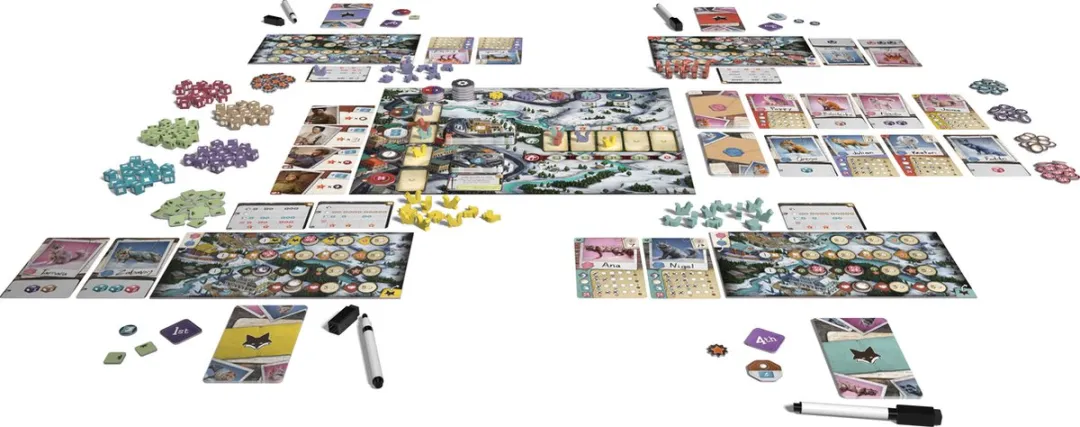 The Fox Experiment - Strategisch Bordspel - Bordspellen voor volwassenen en kinderen