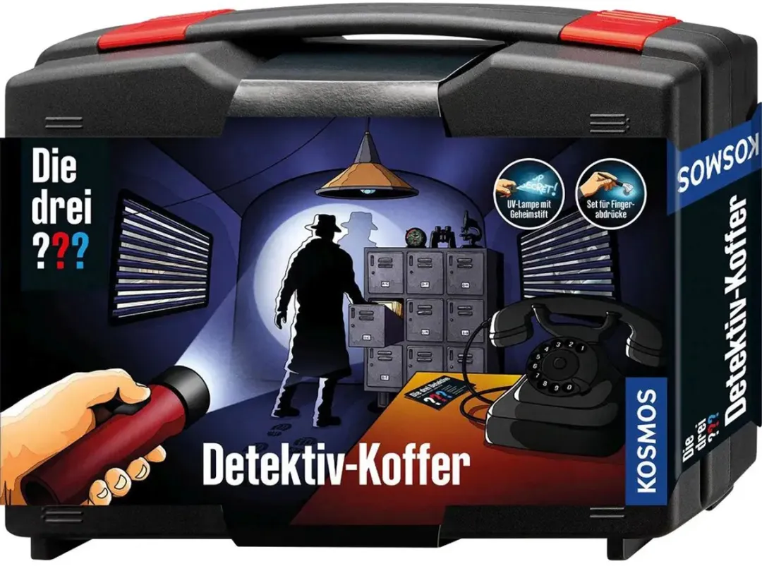 Kosmos Die drei ??? Detektivkoffer 630553 - Spionageset