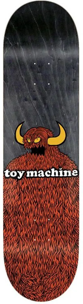 Toy Machine 8.0 Furry Monster Skateboarddeck Rood