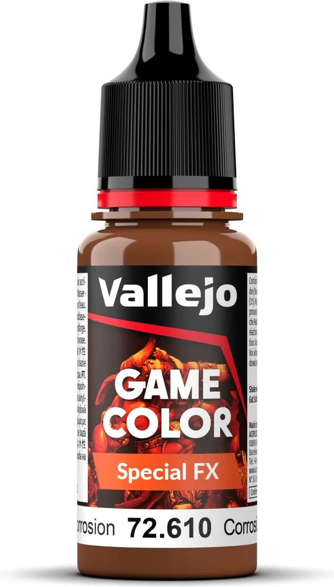 Vallejo Hobbyverf Acryl 72610 Galvanic Corrosion