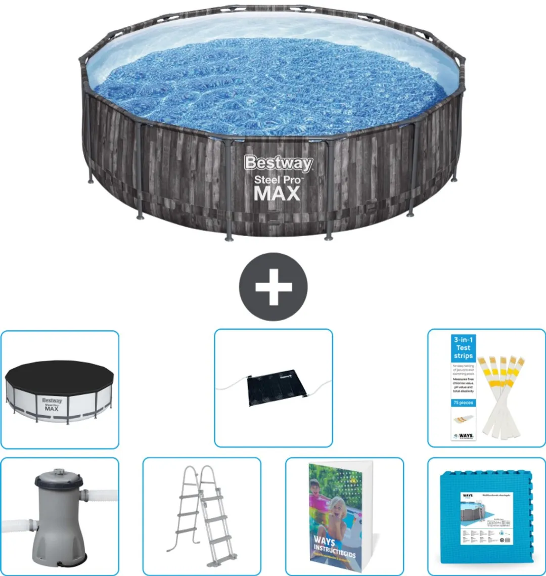Bestway Steel Pro MAX Zwembad 427cm