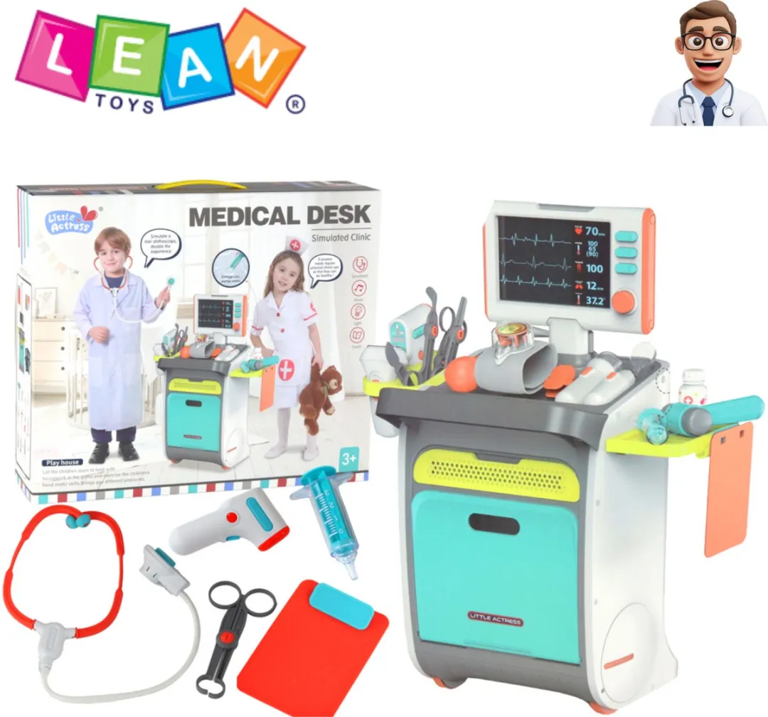 LEAN Toys Dokterset 30-delig