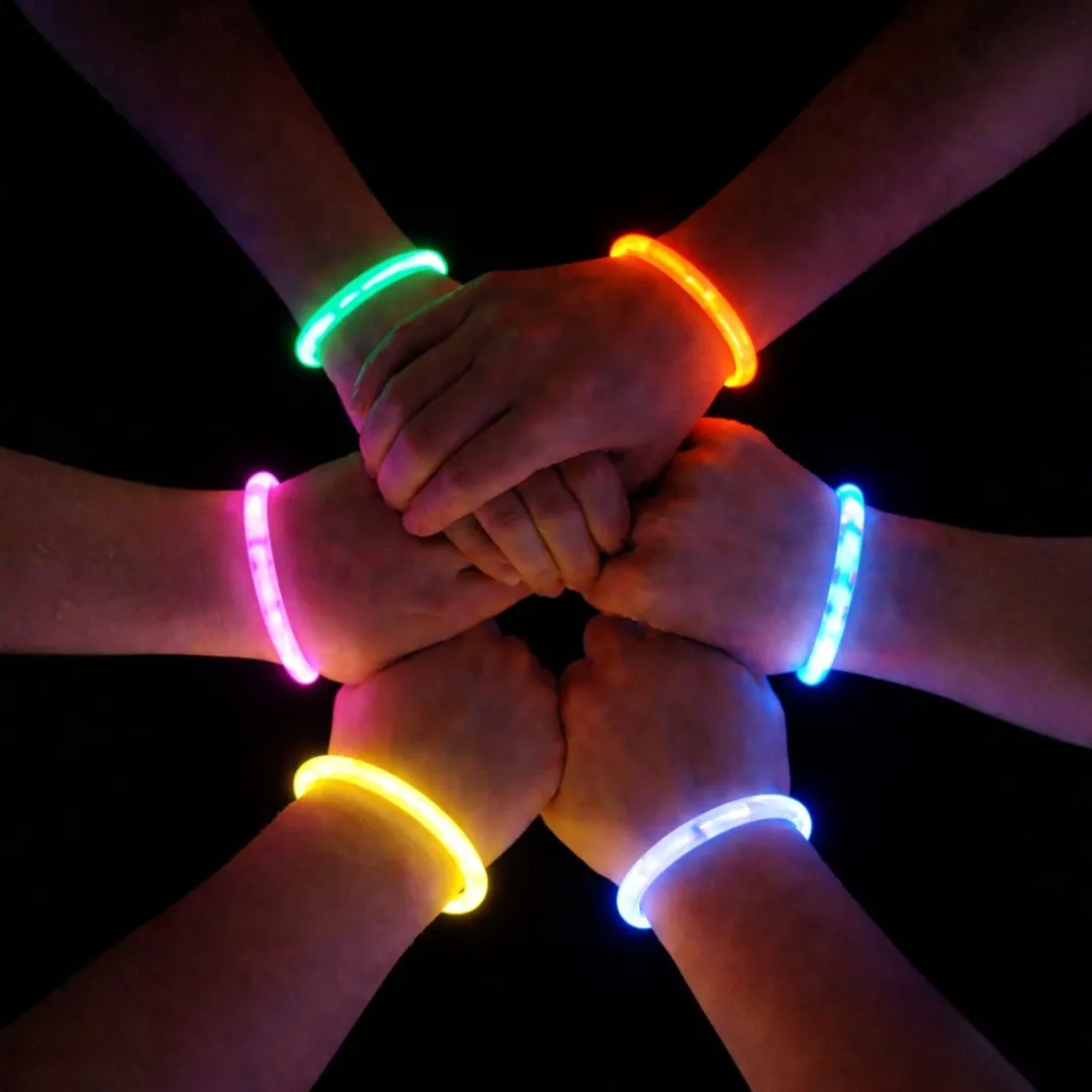 Eddy Toys Glow Armband Set - 5 Stuks Meerkleurig