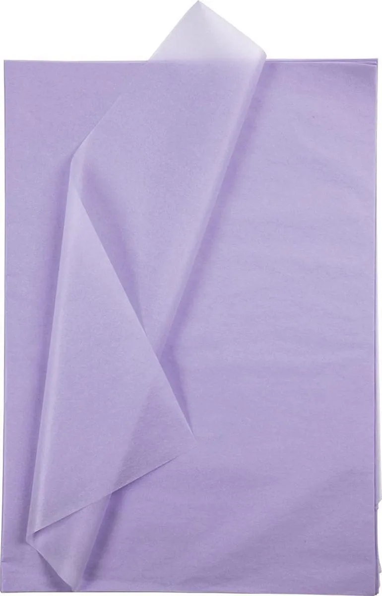Creativ Company Tissuepapier 50x70cm Lichtpaars - 25 Vel