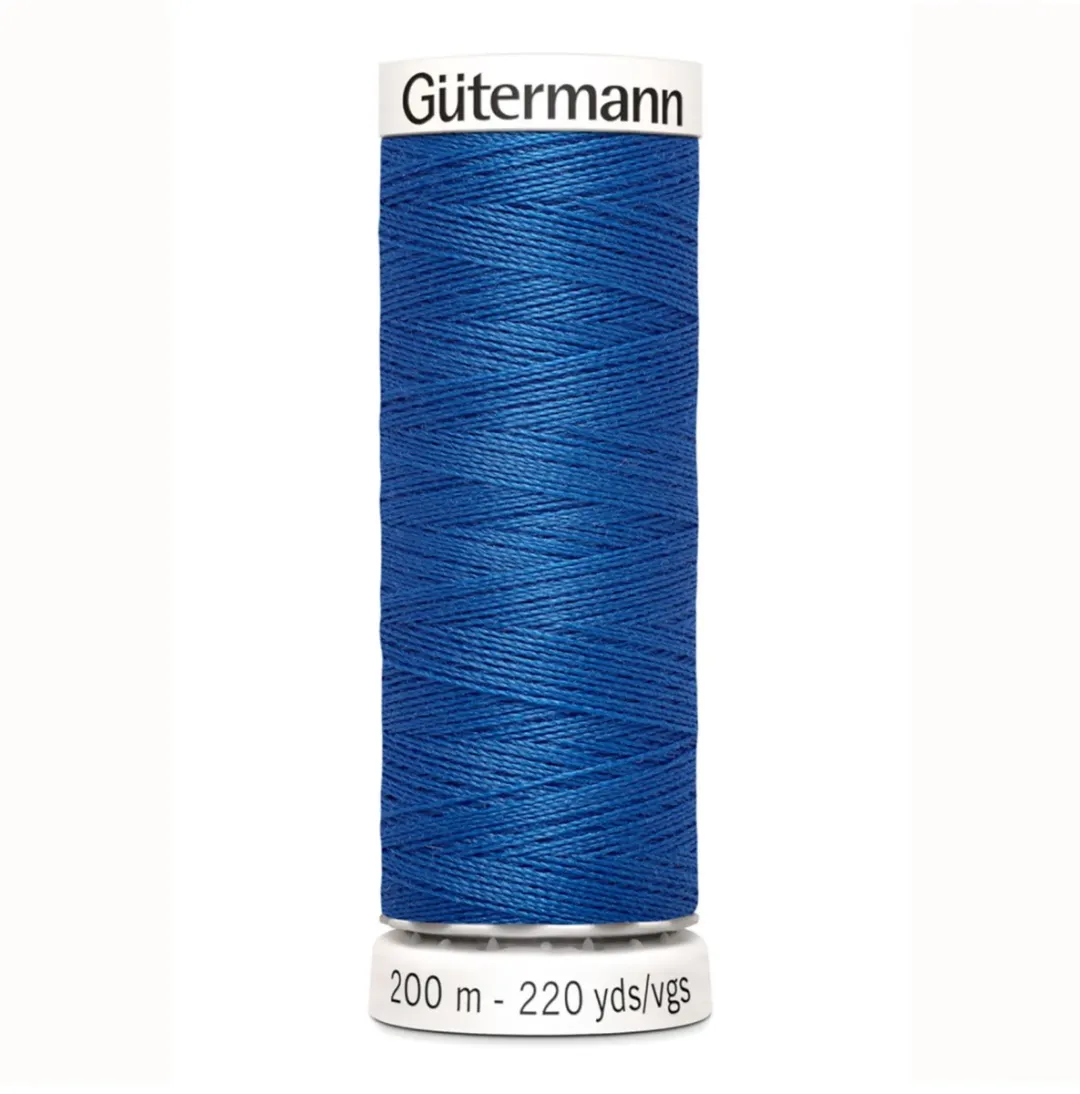 Gutermann Polyester Naaigaren 200m - Blauw