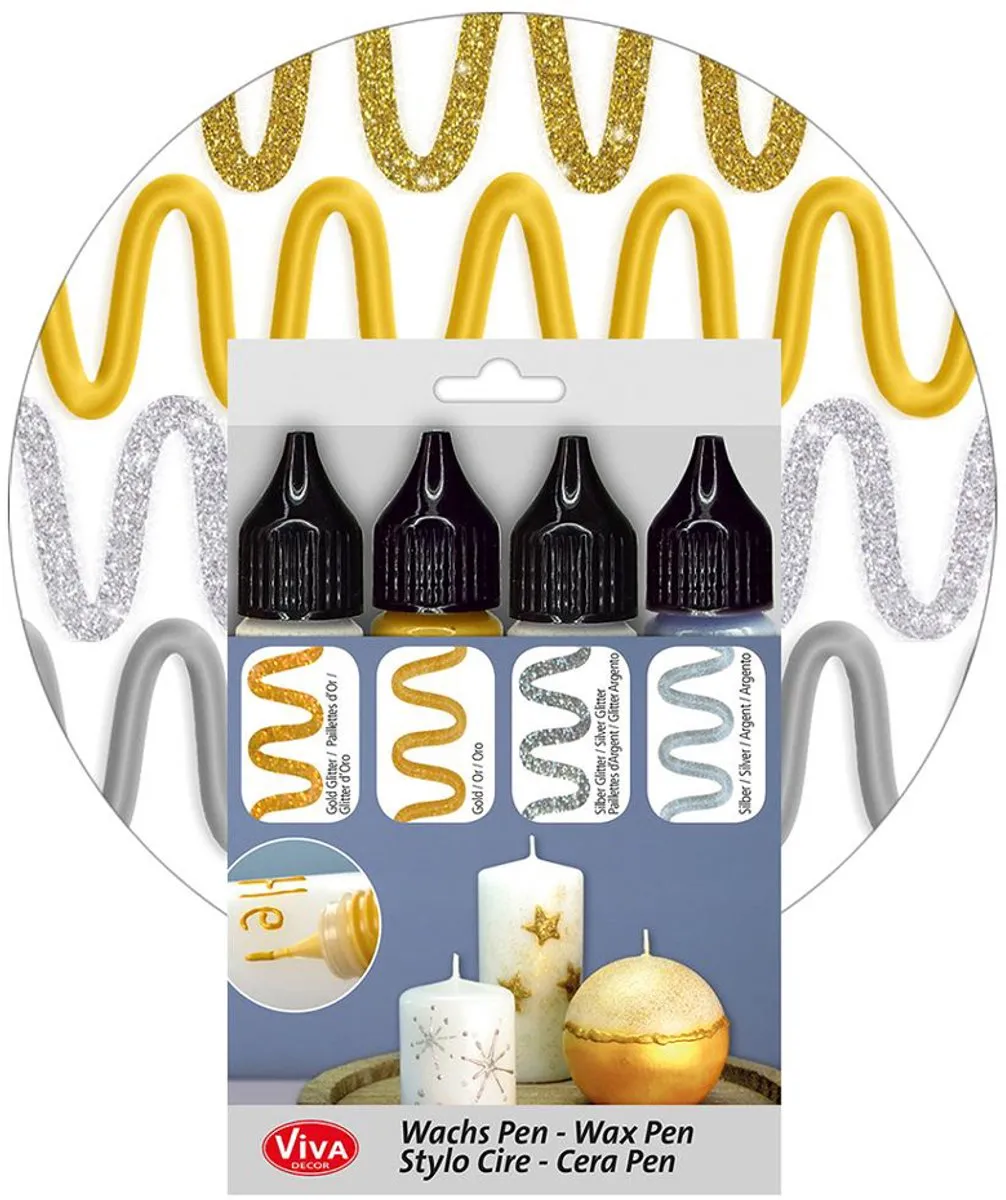 Viva Decor Candle Wachs Pen Set