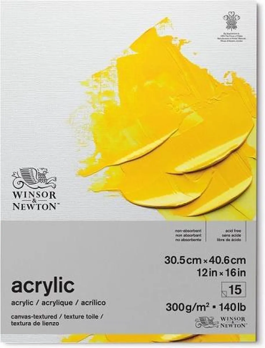 Winsor & Newton Acryl Papier 31x41cm