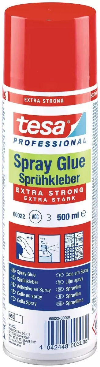 Tesa 60022 Kleefmiddel Spray