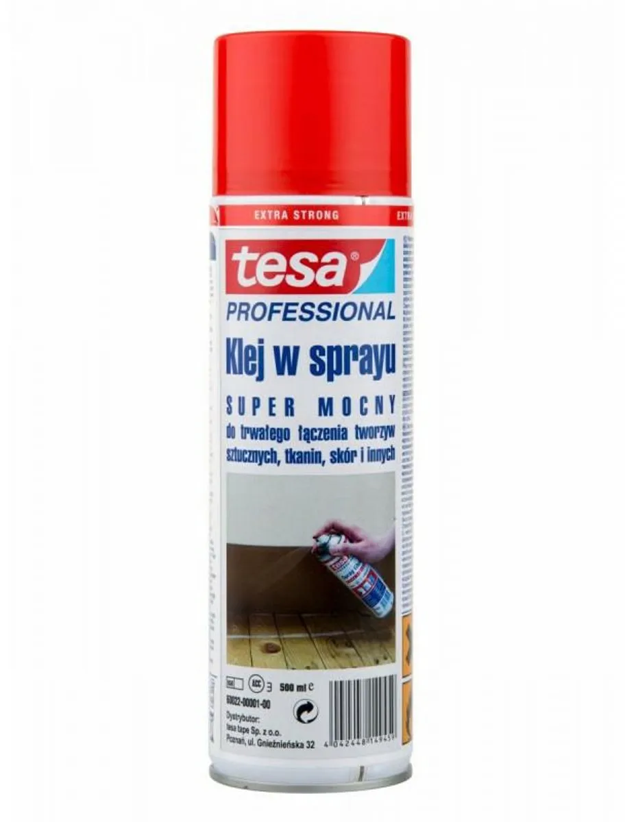 Tesa 60022 Kleefmiddel Spray - Extra Sterk
