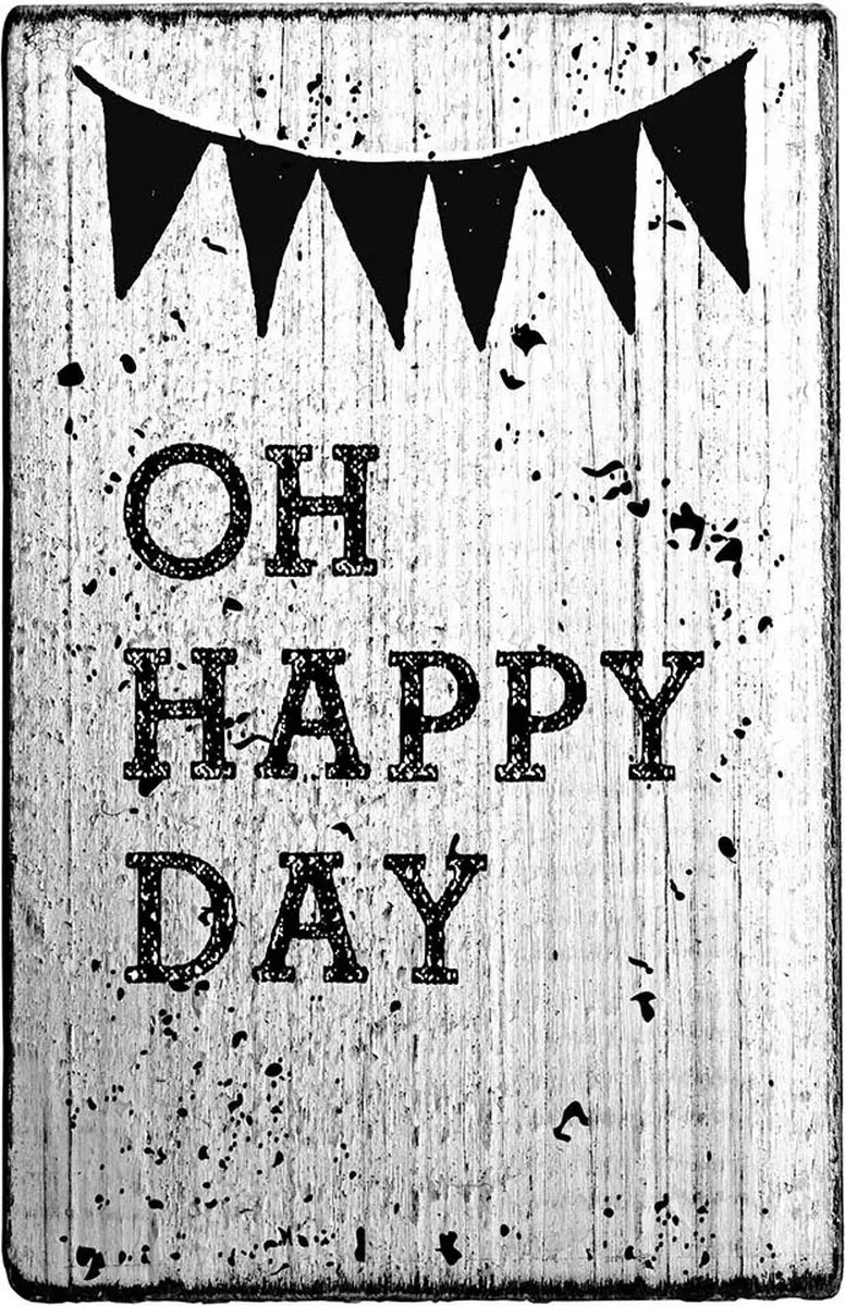 Colop Vintage Stempel Oh Happy Day