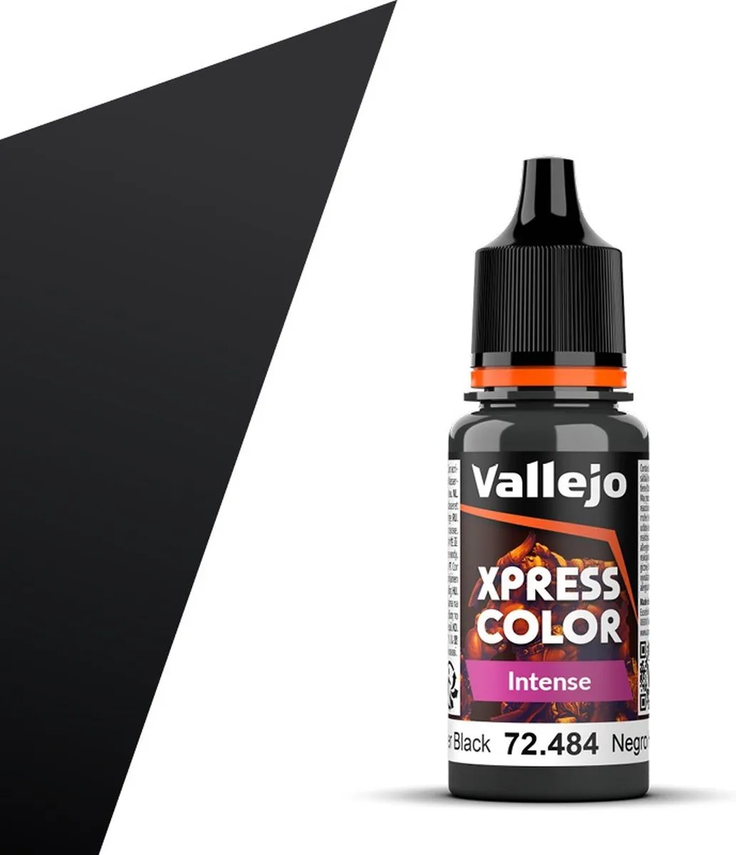 Vallejo Hobbyverf Acryl Xpress Color Hospitallier Black