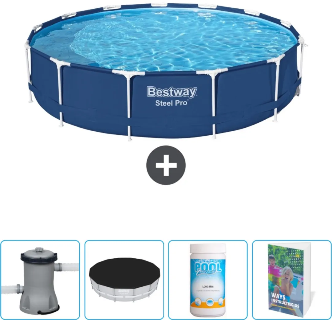 Bestway Steel Pro Zwembad 396x84cm