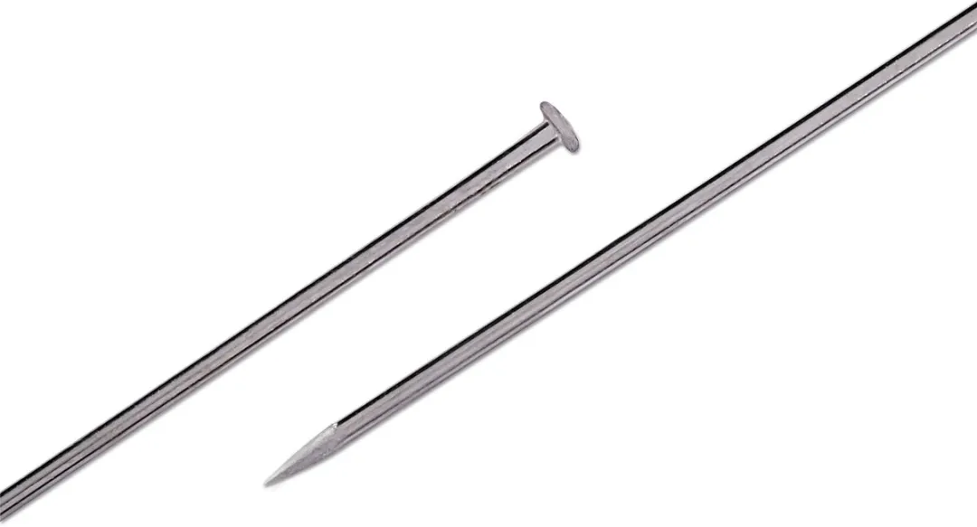 Prym Staal Geharde Spelden 0,60x30mm - 25g - Zilverkleurig - afbeelding 2 van 2
