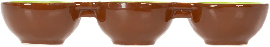 Kaemingk Keramische Kom Kiwi Motief - Groen