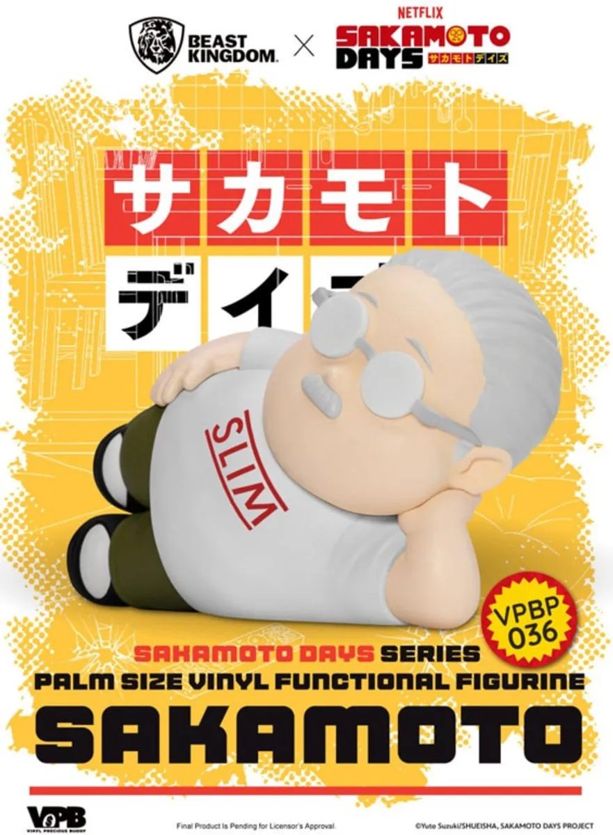 Sakamoto Days Piggy Vinyl Bank Taro Sakamoto 14 cm