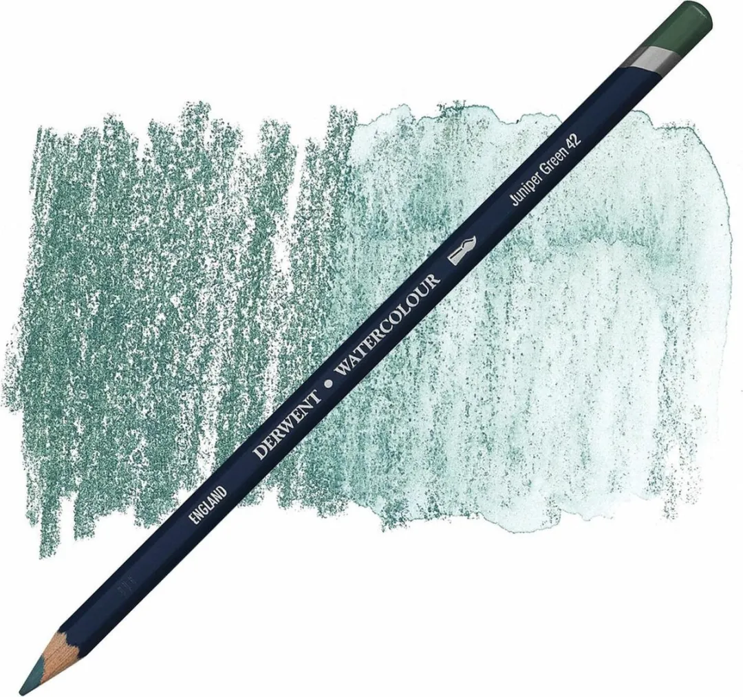 Derwent Watercolour Potlood Juniper Green 42