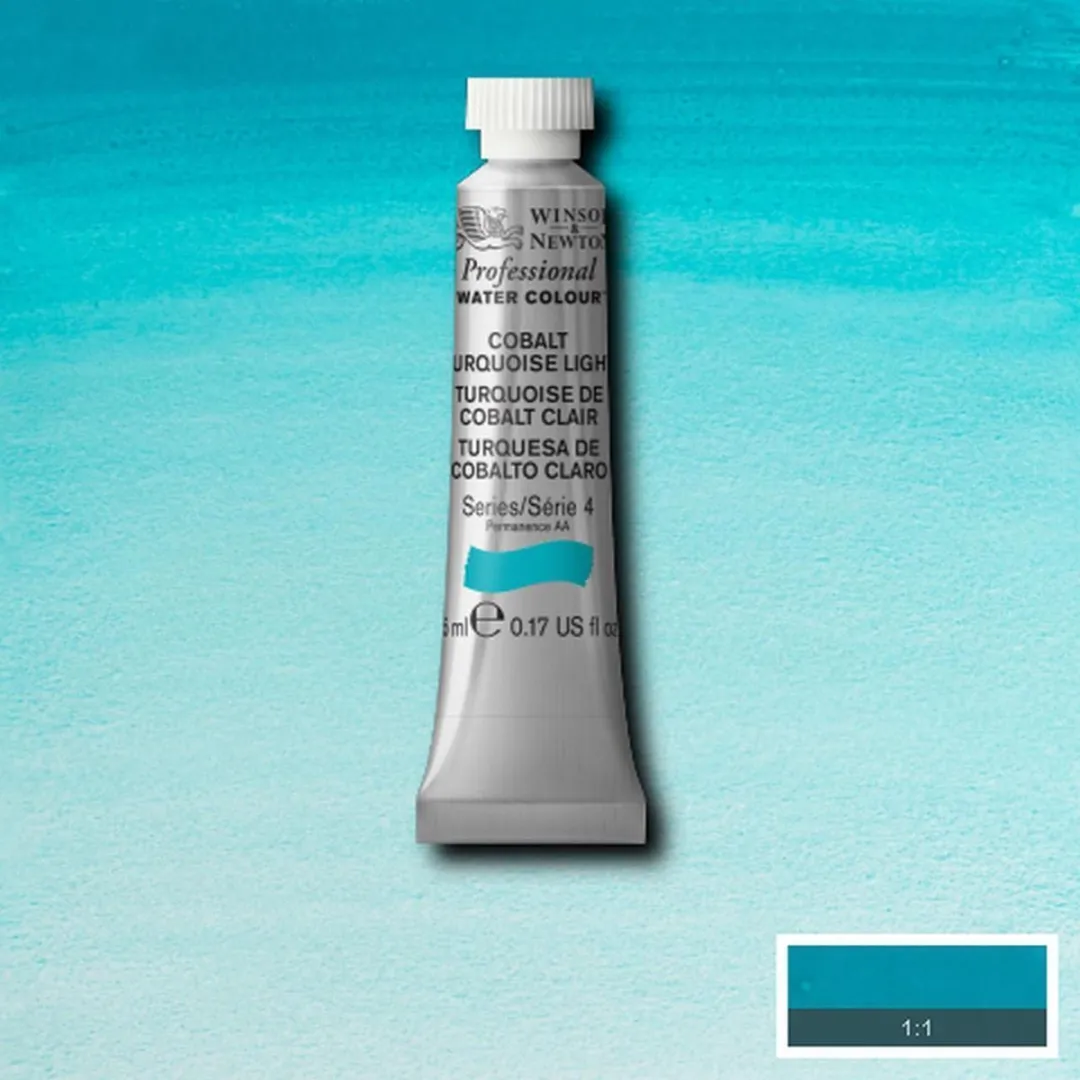 Winsor & Newton Professional Aquarelverf Cobalt Turquoise Light 5ml