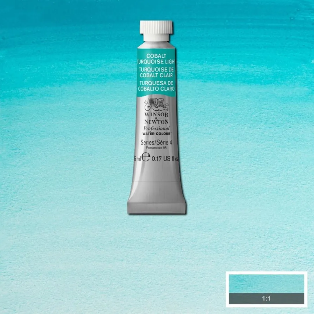 Winsor & Newton Professional Aquarelverf Cobalt Turquoise Light 5ml