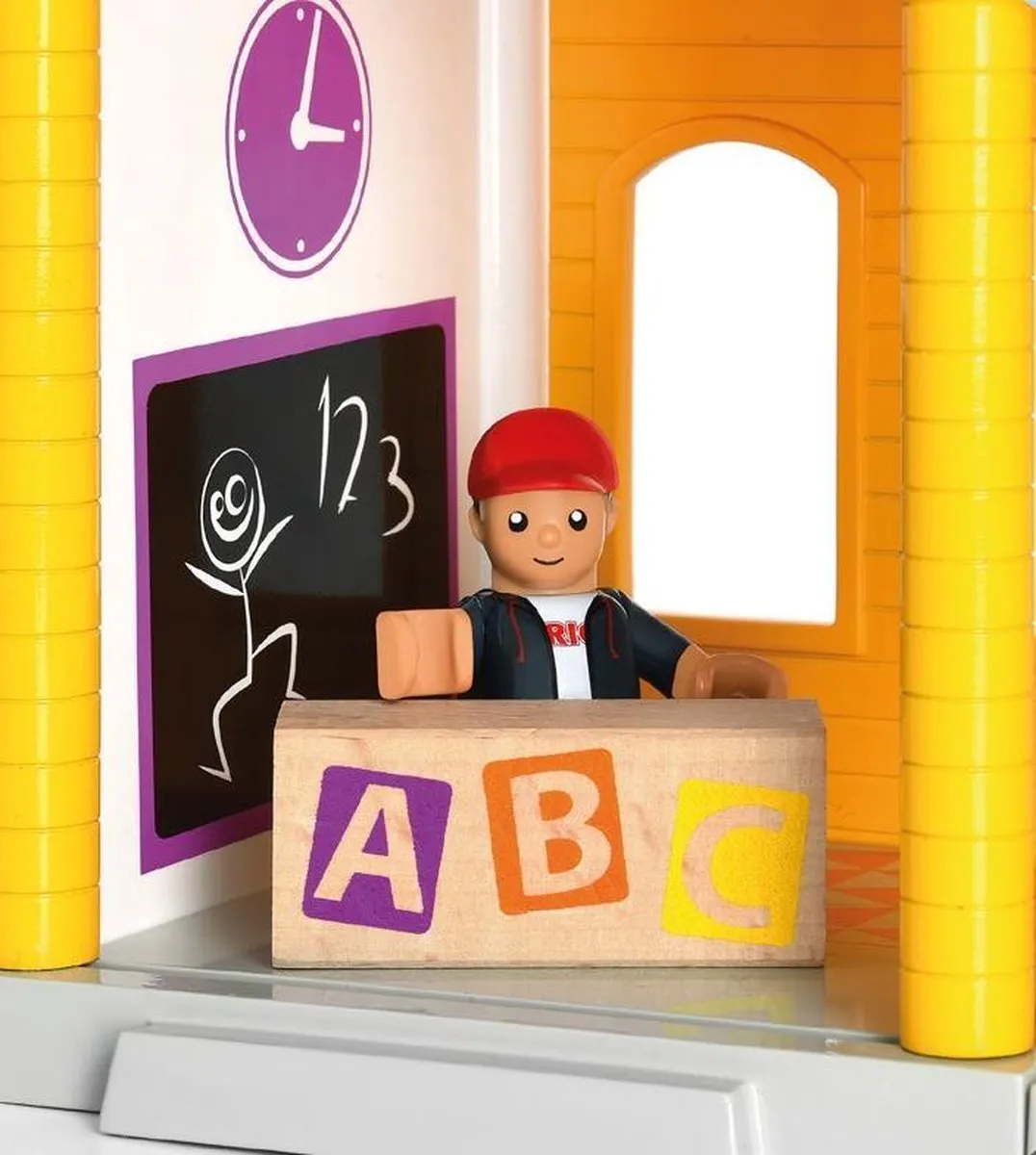 BRIO School Speelset 33943 - Geel