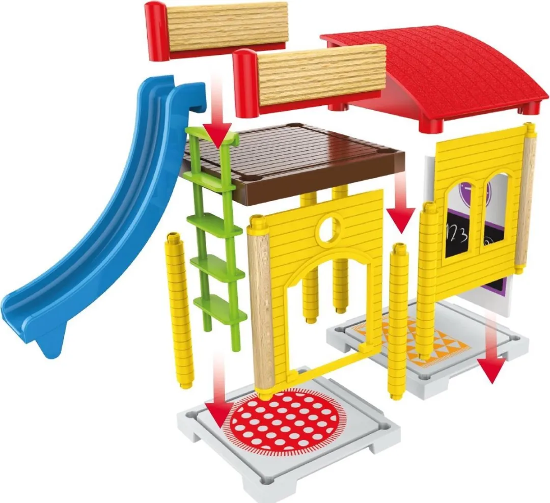 BRIO School Speelset 33943 - Geel
