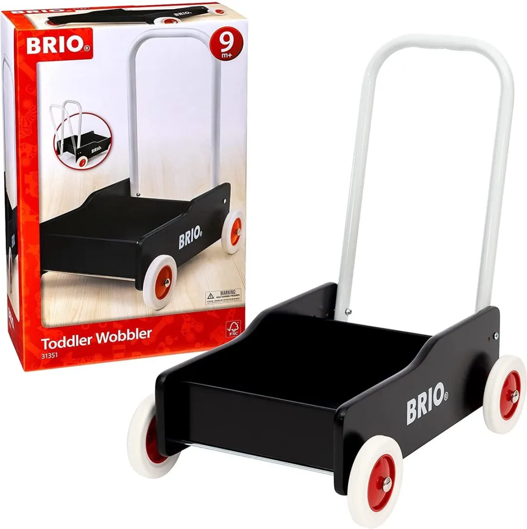 BRIO Loopwagen 31351 - Zwart