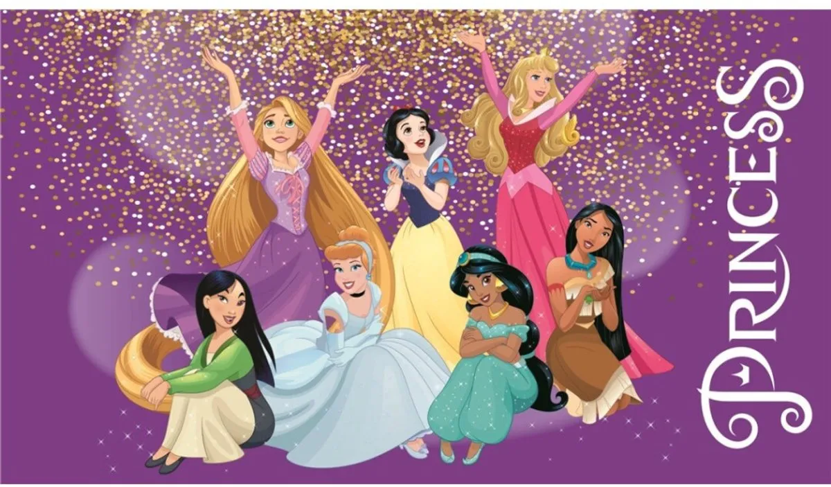 Disney Princess Party Badmat 40x60cm