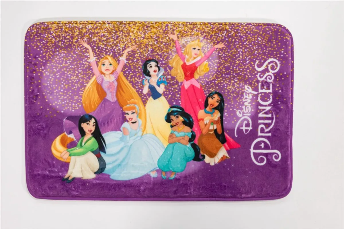 Disney Princess Party Badmat 40x60cm - Multicolor