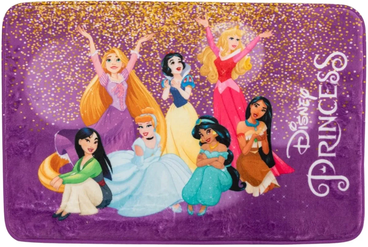 Disney Princess Party Badmat 40x60cm - Multicolor