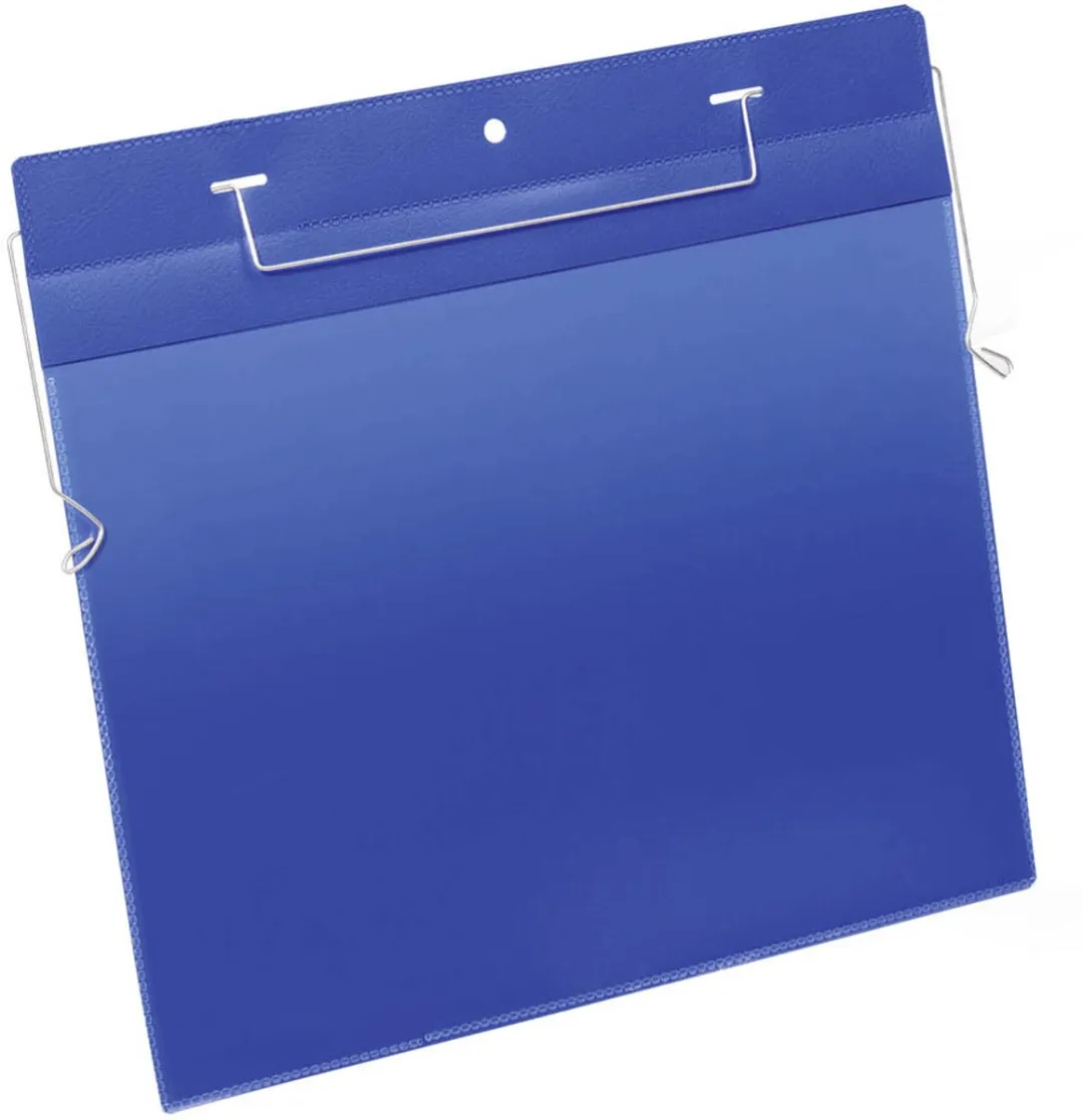 Durable Draadbeugelmap 175207 - 223x218mm - Blauw - 50 Stuks